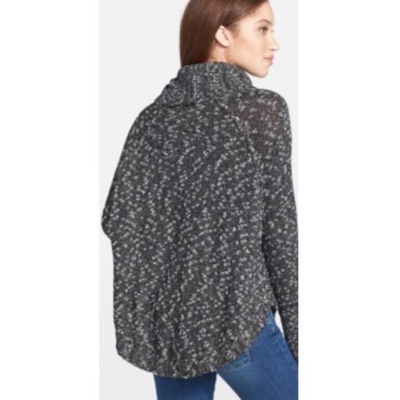 LUCKY BRAND Trapeze Marled Knit Sweater - Picture 3 of 10